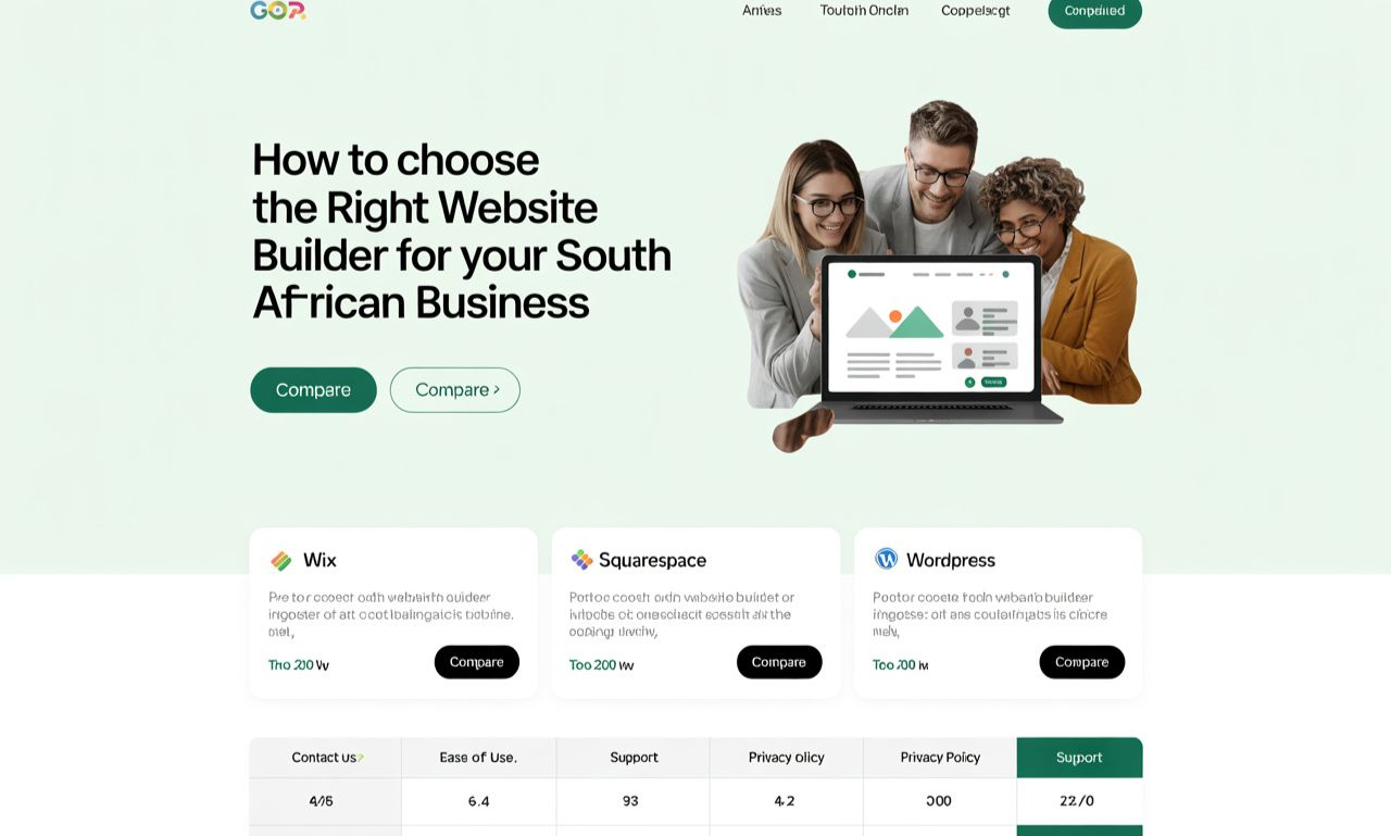 Website Builder for Your South African Business