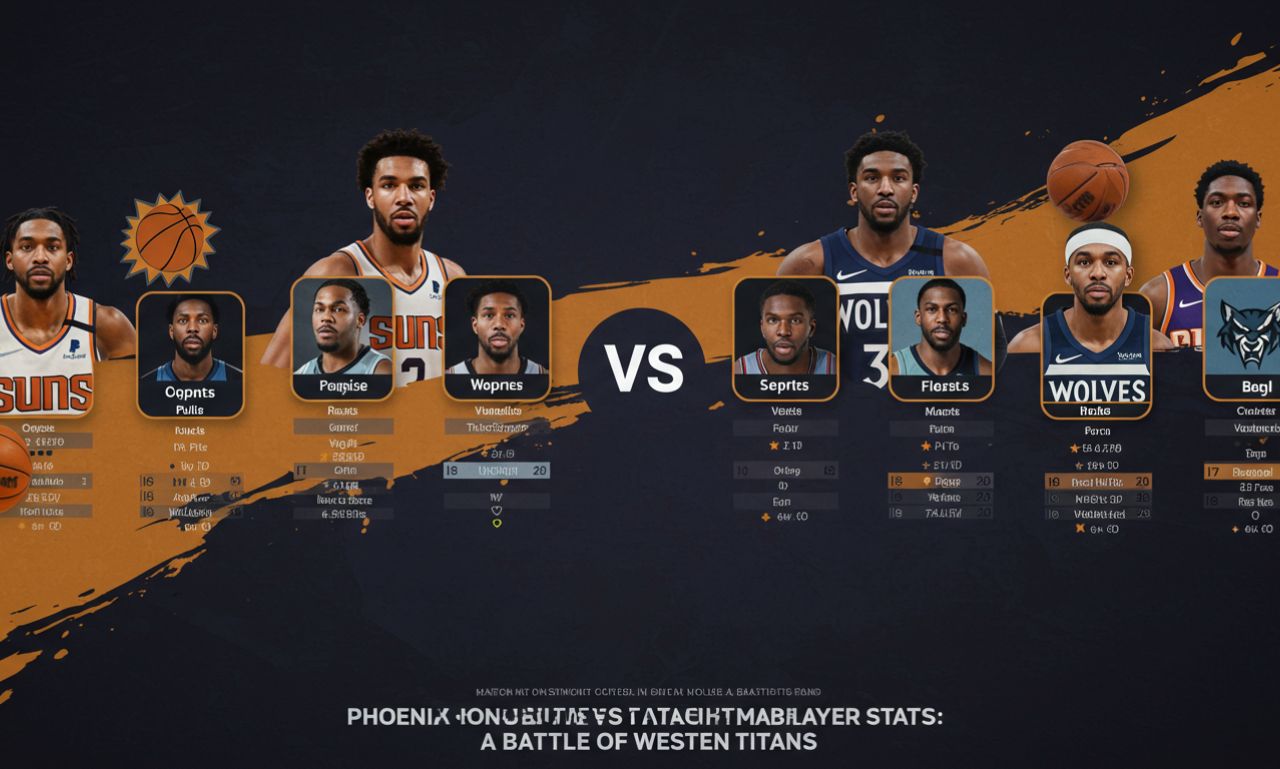 Phoenix Suns vs Timberwolves Match Player Stats
